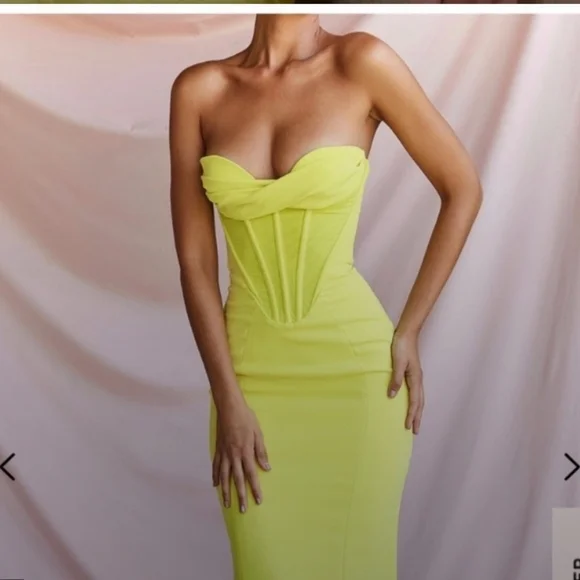 House of CB Olive Midi Dress - Picture 9 of 12